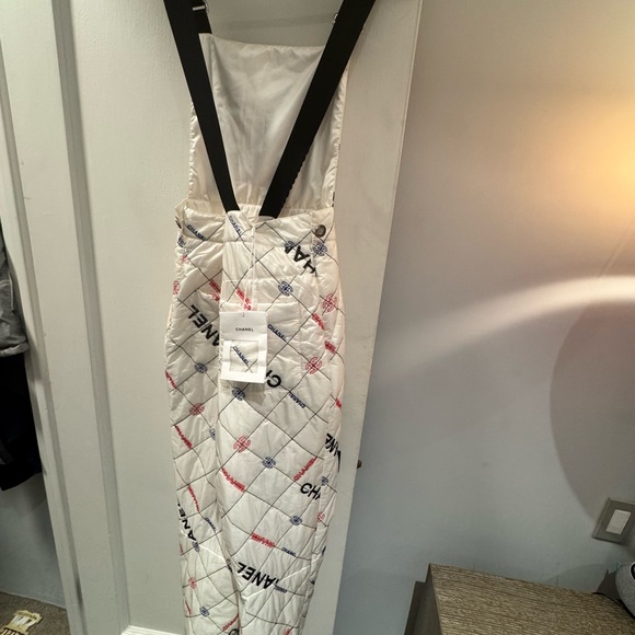 Chanel Quilted Logo Ski Jumpsuit, 2021- Rare Collector's Piece - Picture 3 of 15